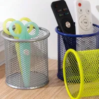 Hollow Mesh Pen Holder Organizer thumbnail 4