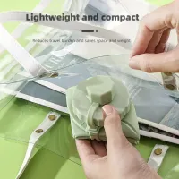 600ml Silicone Folding Water Bottle thumbnail 2