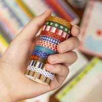 Kawaii Washi Tape Set - 10 Pcs thumbnail 5