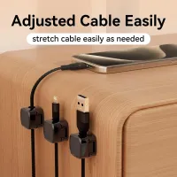 Magnetic Cable Clip Cord Holder Set thumbnail 4