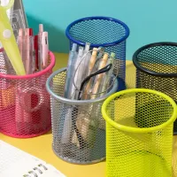 Hollow Mesh Pen Holder Organizer thumbnail 1
