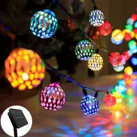 Moroccan Ball Fairy Lights thumbnail 3