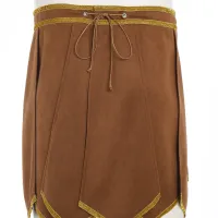 Roman Gladiator Faux Suede Belt Skirt thumbnail 4
