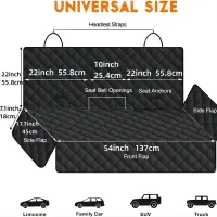 Waterproof Dog Car Seat Cover Hammock thumbnail 6