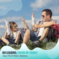 Collapsible Travel Water Bottle thumbnail 5
