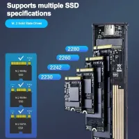 NVME M.2 SSD External Enclosure thumbnail 3