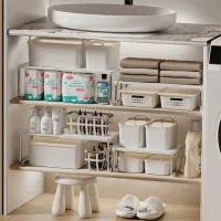 Adjustable Kitchen Cabinet Organizer Shelf thumbnail 4
