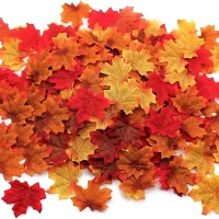 Artificial Maple Leaf Garland Set thumbnail 4