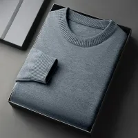 Men's Classic Crewneck Knit Sweater thumbnail 2
