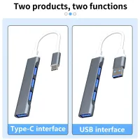 4-Port USB C Hub with OTG thumbnail 6