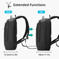 Heroic Knight USB Charging Laptop Backpack thumbnail 5
