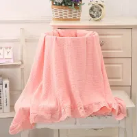 Organic Cotton Muslin Swaddle Blanket thumbnail 4