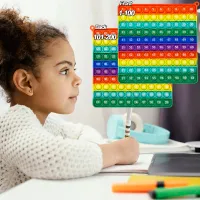 Rainbow Math Counting Bubble Board thumbnail 3