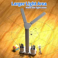 LED Clock Desk Lamp with USB Charger thumbnail 3