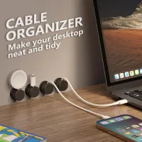 Magnetic Cable Clips 6-Pack Set thumbnail 3