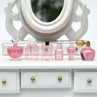 1:12 Dollhouse Mini Perfume Set 6pcs thumbnail 1