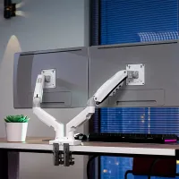 NB F160 Dual Monitor Mount Arm thumbnail 3