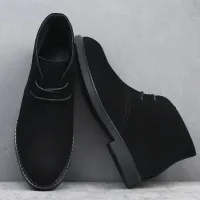 Men's Suede Pointed Chelsea Boots thumbnail 5