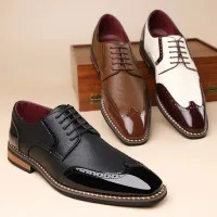 Men's Pointed Toe Oxford Dress Shoes thumbnail 5