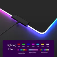RGB Ghost Head Gaming Mouse Pad thumbnail 4