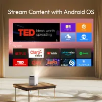 Nordic Style 1080P Mini Projector thumbnail 3