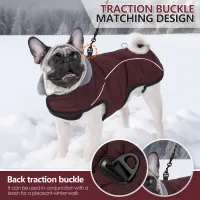 Waterproof Reflective Dog Winter Jacket thumbnail 4