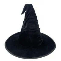 Women's Large Black Wicked Witch Hat thumbnail 4