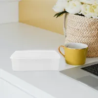4-Piece Clear Stackable Storage Boxes thumbnail 4