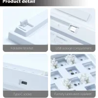 Novice 68-Key Hot-Swap Mechanical Keyboard Kit thumbnail 5