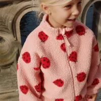 Kids Cartoon Fleece Winter Jacket thumbnail 2