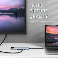 USB C Hub Thunderbolt 3 Docking Station thumbnail 3
