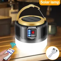Solar LED Camping Light USB Rechargeable thumbnail 1