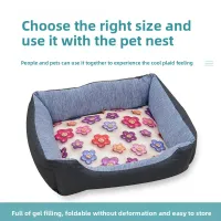 Pet Gel Cooling Mat Foldable Ice Pad thumbnail 6