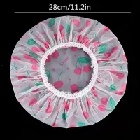 4-Pack Printed Waterproof Shower Caps thumbnail 4