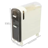 Slim Bathroom Storage Cabinet thumbnail 6