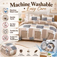 Boho Patchwork Duvet Cover Set thumbnail 8