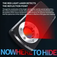 Mini Hidden Camera Detector & RF Signal Finder thumbnail 4