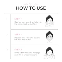 LAIKOU Sakura Moisturizing Mask Sheet 5-Pack thumbnail 4