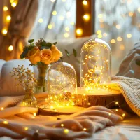 Solar LED Fairy Lights Outdoor Waterproof thumbnail 4
