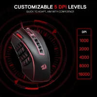 Redragon M990 RGB MMO Gaming Mouse thumbnail 4