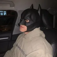 Bat Mask Latex Cosplay Headgear thumbnail 2