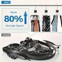 360° Rotatable Belt Hanger Organizer thumbnail 4