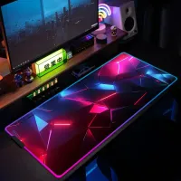 XXL RGB Gaming Mouse Pad - 3D LED Desk Mat thumbnail 3