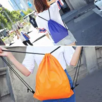 Waterproof Drawstring Gym Bag thumbnail 6