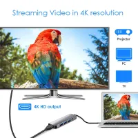 5-in-1 USB-C Hub with 85W PD Charging thumbnail 4