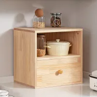 Adjustable Kitchen Counter Shelf Organizer thumbnail 2