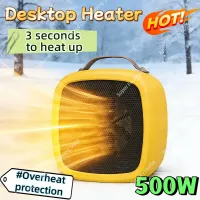 500W Portable Desktop Space Heater thumbnail 1