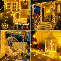 Solar Fairy String Lights - 8 Modes thumbnail 5