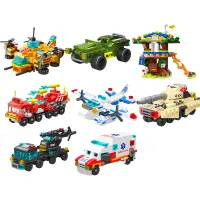 Mini Mixer Truck Building Blocks Set thumbnail 6