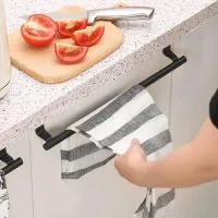Stainless Steel Over-Door Towel Rack thumbnail 1